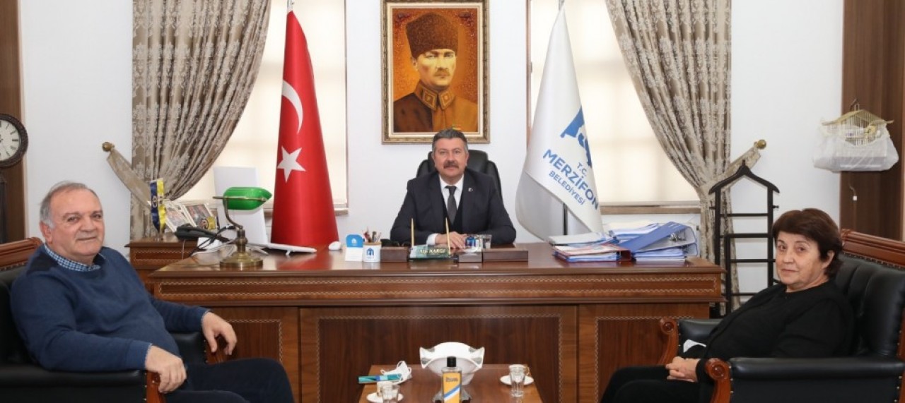BAŞKAN KURDOĞLU, BELEDİYEYİ ZİYARET ETTİ