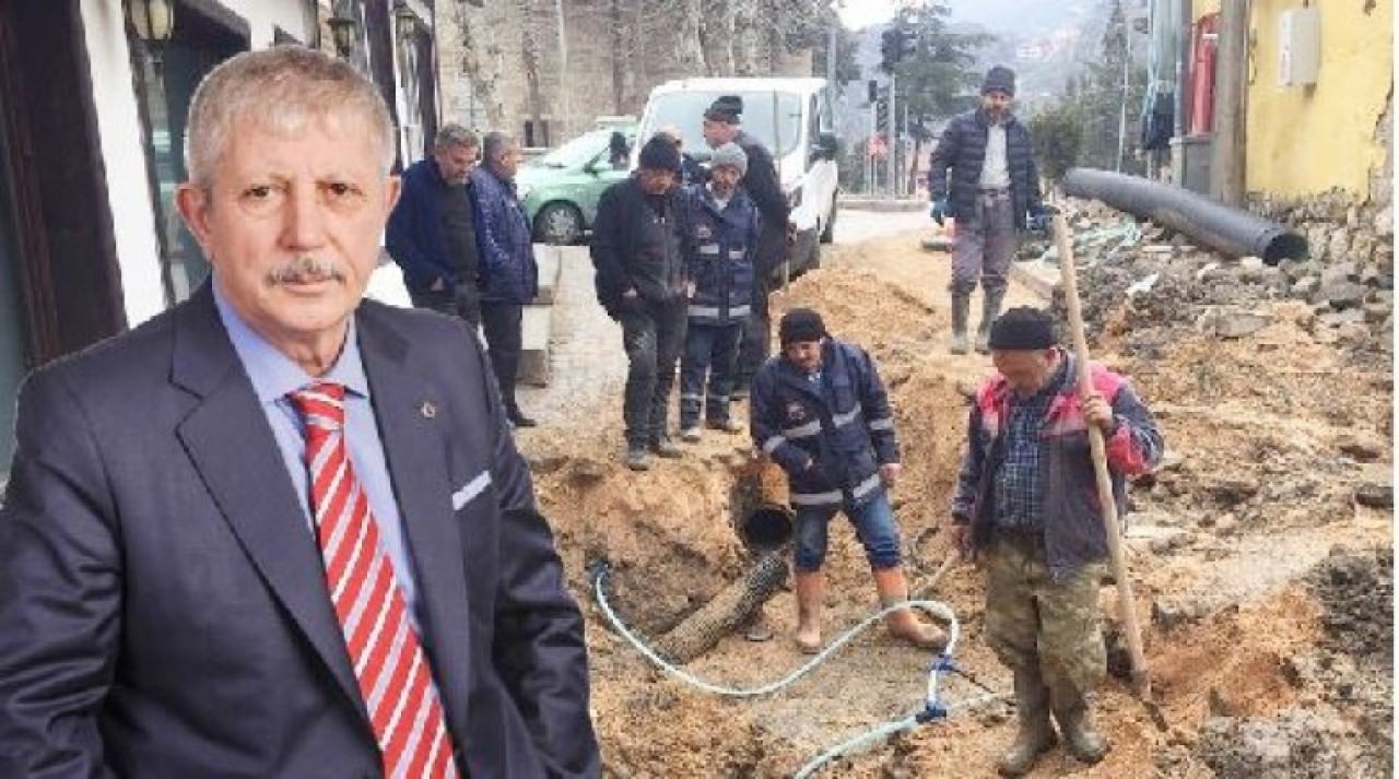 BAŞKAN SARI,“BÜTÜN AMACIMIZ VATANDAŞLARIMIZA SORUNSUZ BİR ALT YAPI AĞI OLUŞTURMAK”
