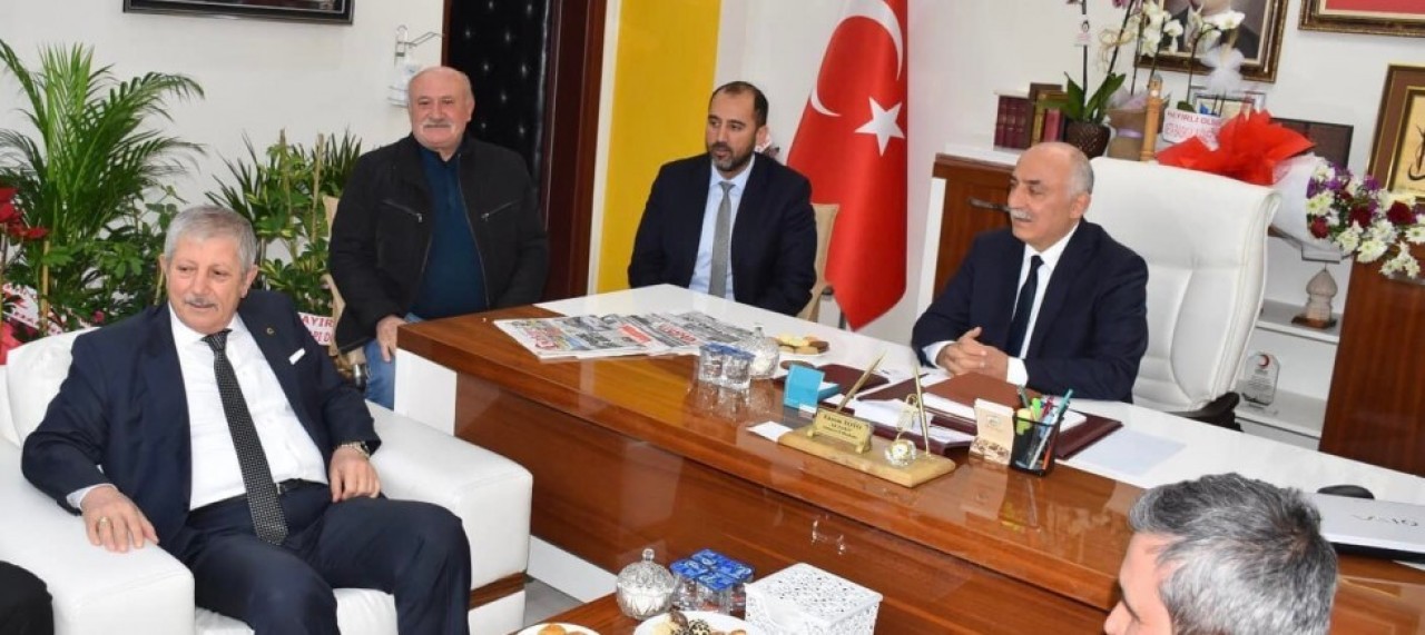 BAŞKAN SARI’DAN TOTO’YA HAYIRLI OLSUN ZİYARETİ