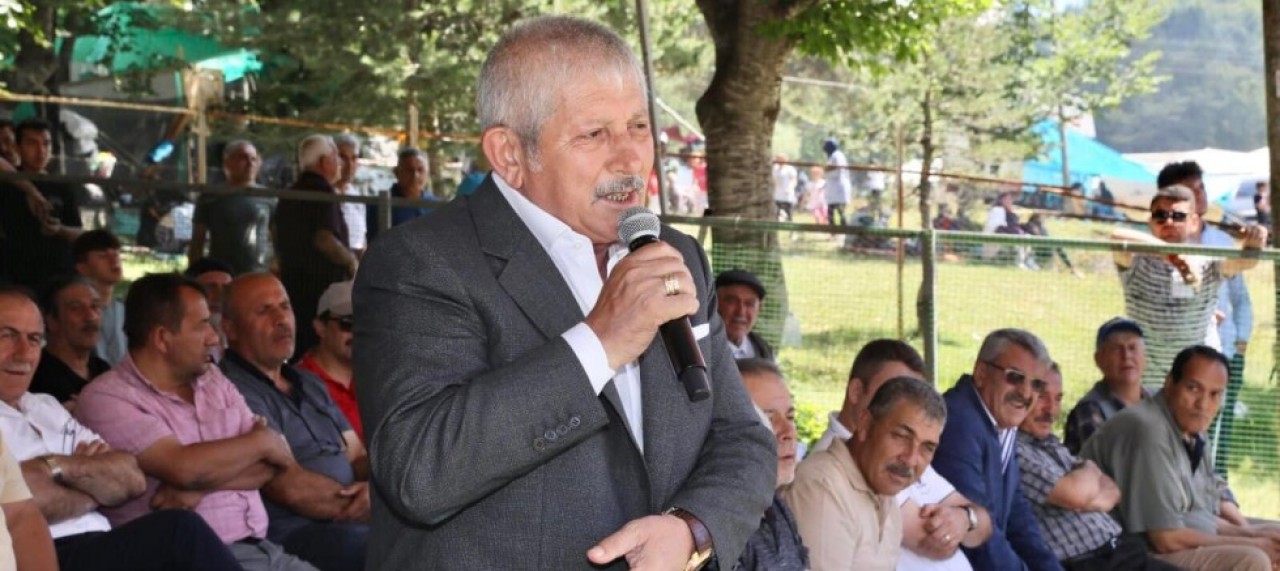 BAŞKAN SARI KABAOĞUZ YAYLA ŞENLİĞİNE KATILDI