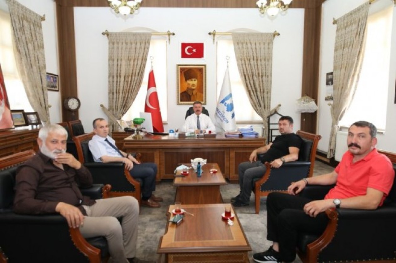 Başkanlar Bilgi Paylaşımında Bulundu
