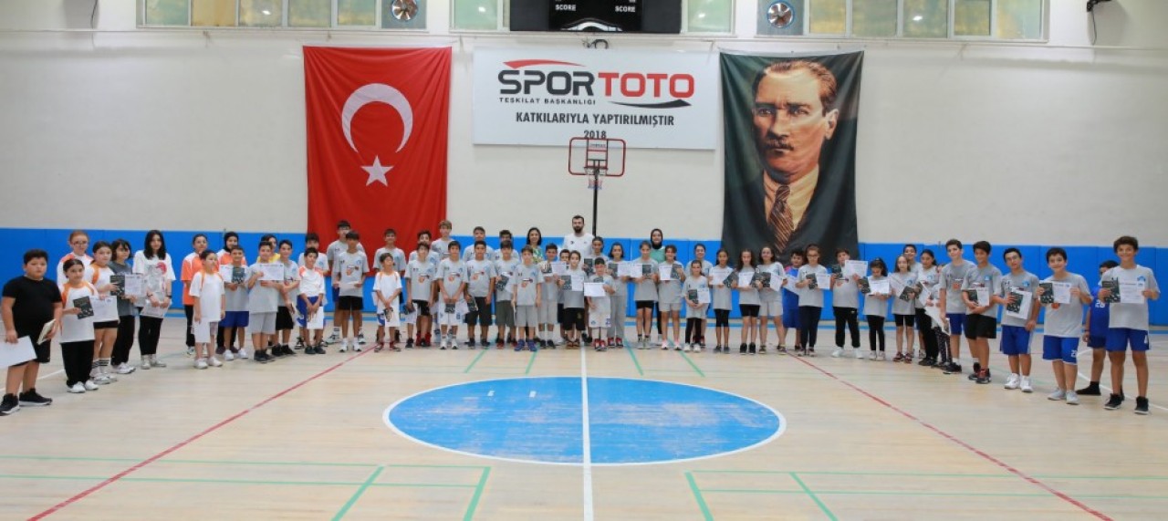 BASKETBOL DA YAZ KURSU SONA ERDİ