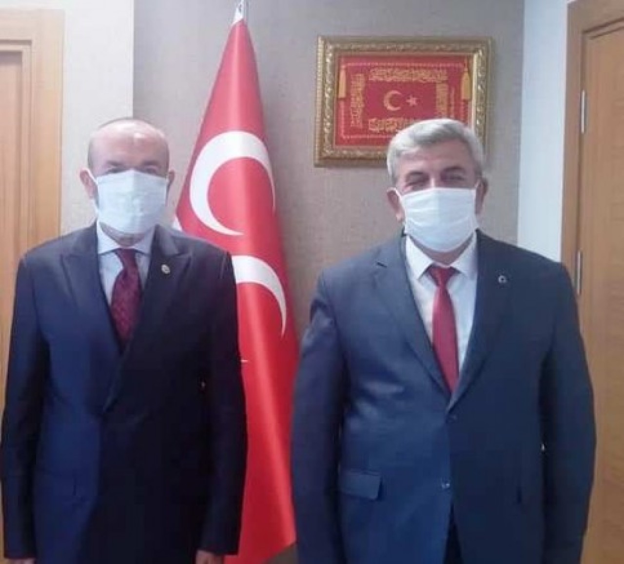 BAYRAKDAR, MHP GENEL MERKEZİ’Nİ ZİYARET ETTİ