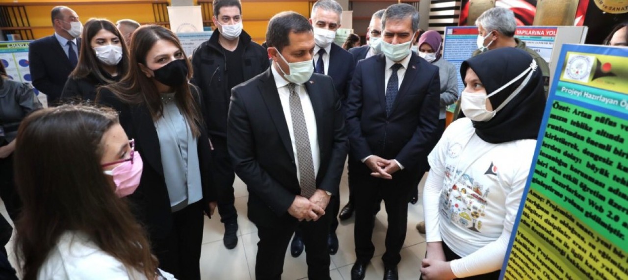 BİLİM FUARININ AÇILIŞI VALİ MASATLI YAPTI