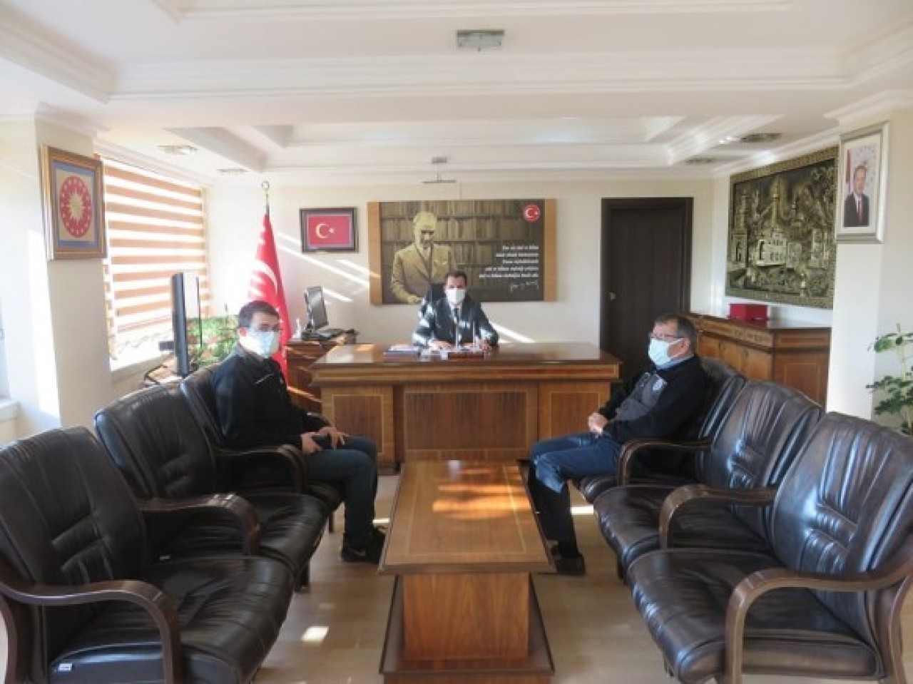 BİRLİĞİN FAALİYETLERİ HAKKINDA BİLGİLER VERDİ
