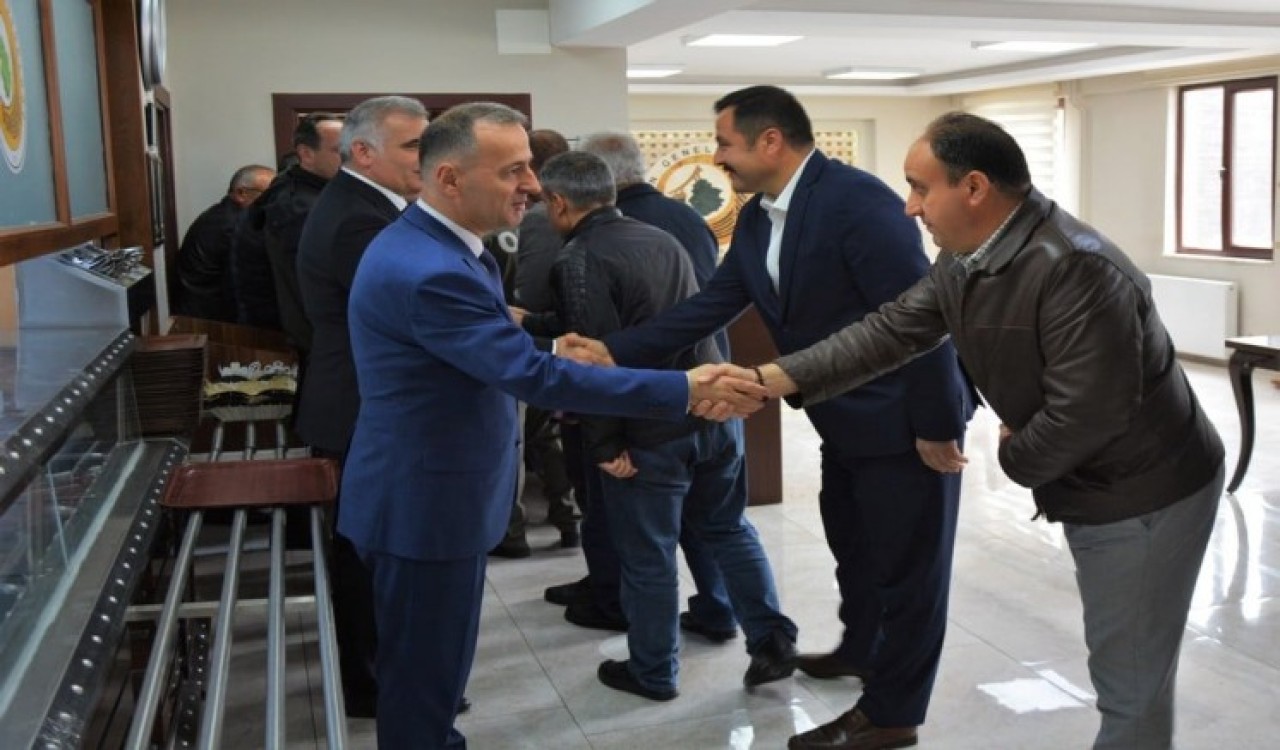 BÖLGE MÜDÜRLÜĞÜNDE BAYRAMLAŞMA TÖRENİ YAPILDI