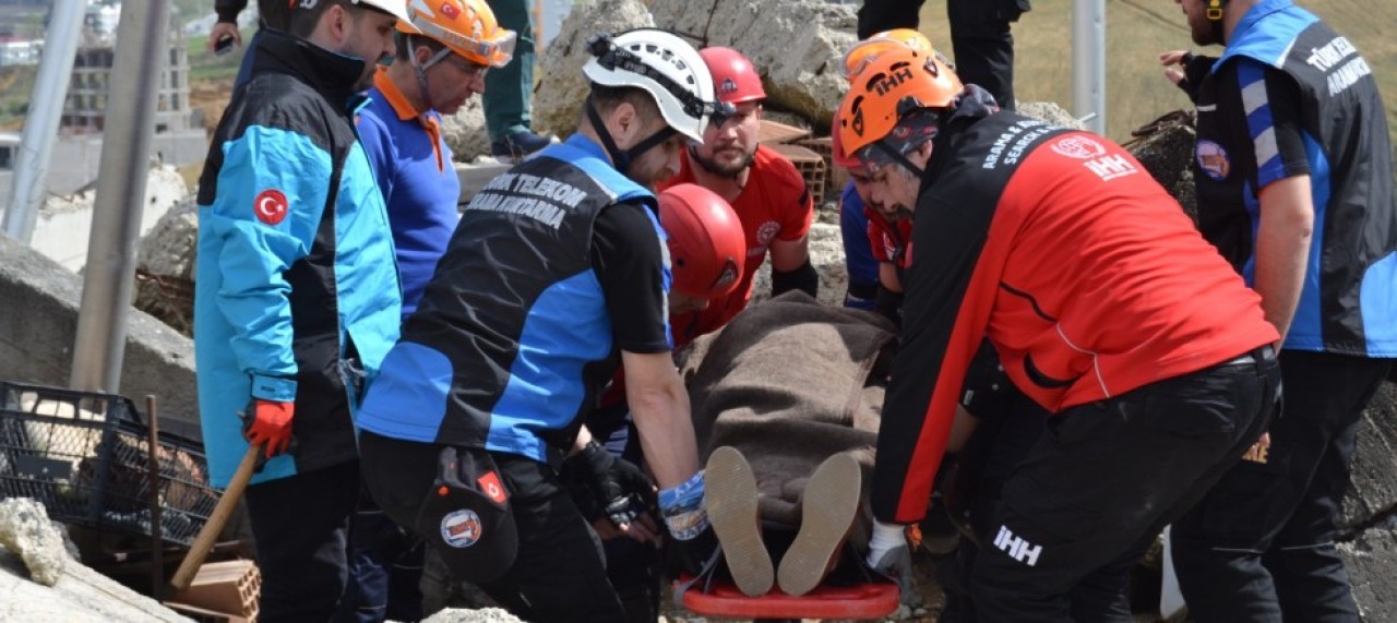 BÖLGESEL DEPREM TATBİKATI GERÇEKLEŞTİRİLDİ