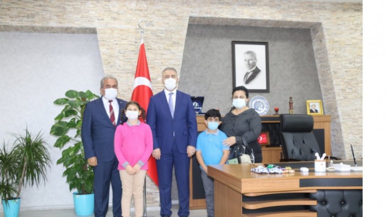 BORSA İLKOKULU’NDAN COŞKUN’A ZİYARET