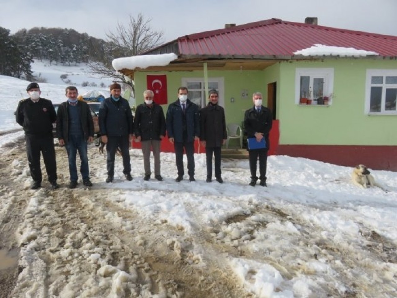 BÜK KÖYLERİNİ ZİYARET ETTİ