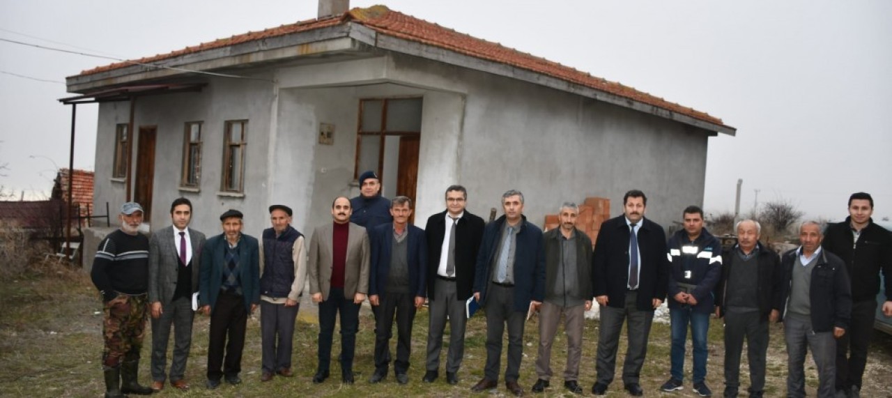 ÇALIŞMALARI YERİNDE İNCELEDİ