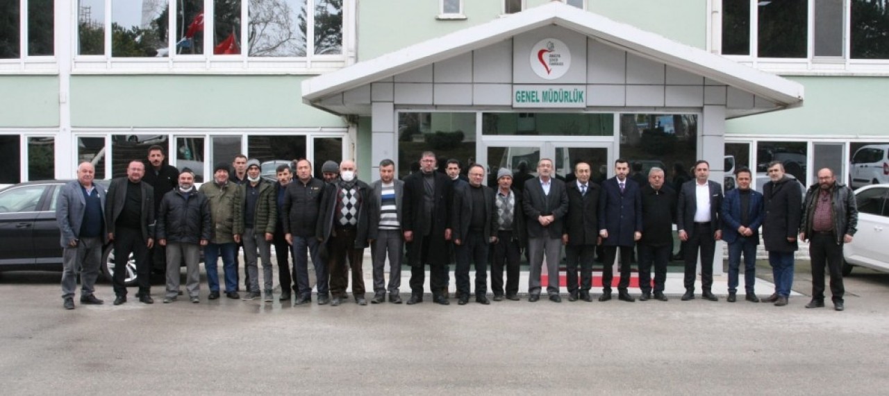 CANIBEK VE MUHTARLARDAN AMASYA ŞEKER’E ZİYARET