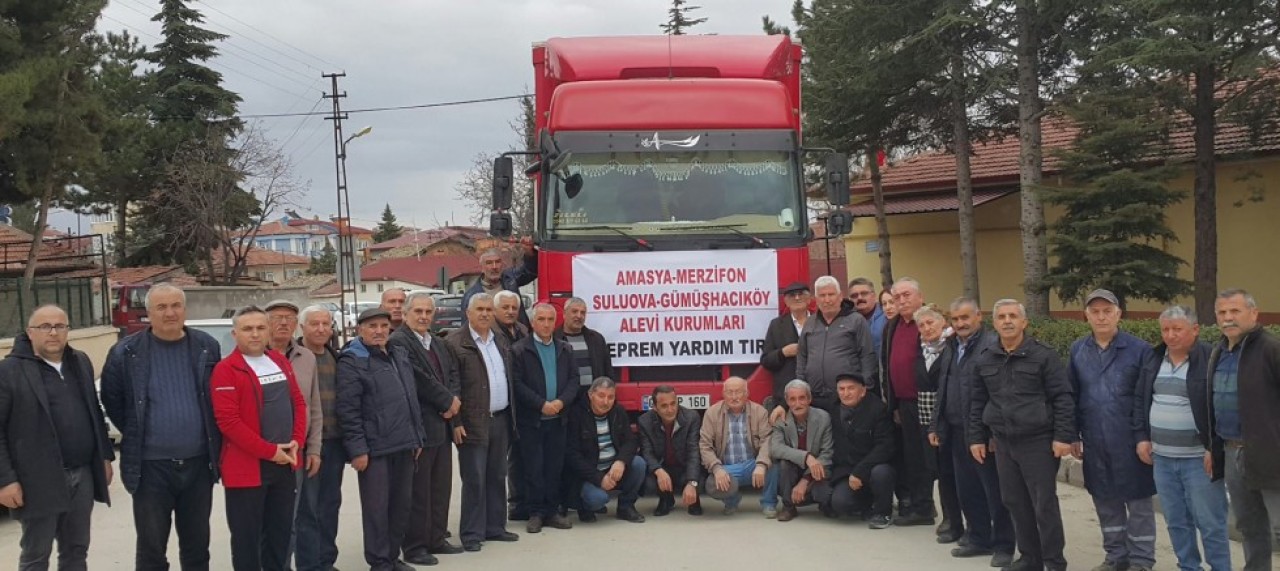 CEMEVİ’NDEN ADIYAMAN’A YARDIM TIRI YOLA ÇIKTI