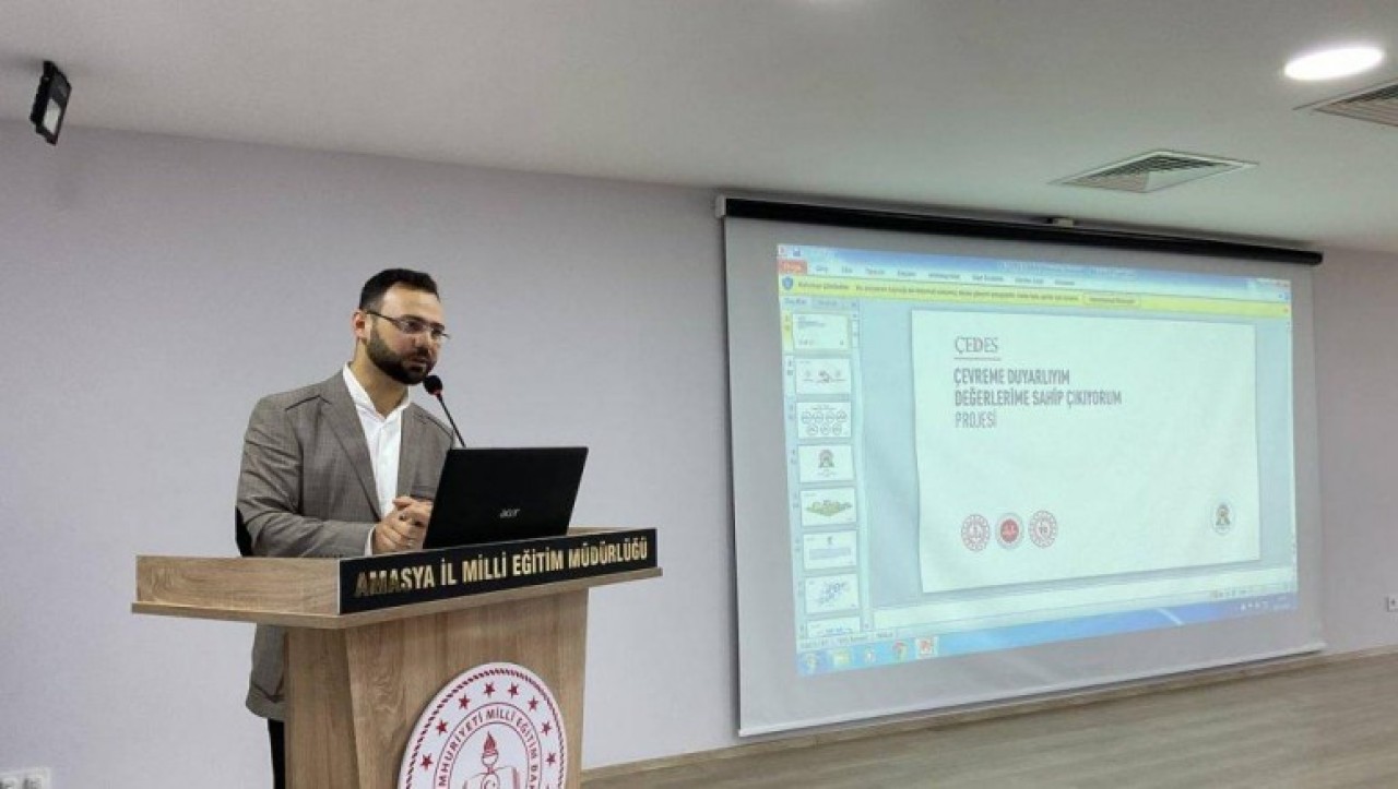 ÇEVREME DUYARLIYIM, DEĞERLERİME SAHİP ÇIKIYORUM PROJESİ TANITILDI