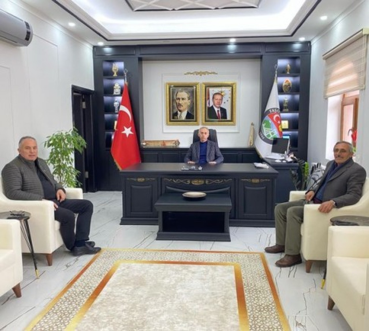 CHP’DEN BAŞKAN ÖZTÜRK’E ZİYARET