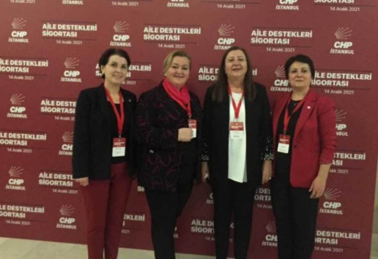 CHP'Lİ KADINLAR “AİLE DESTEKLERİ  SİGORTASI PROJESİ” TANITIMINA KATILDI