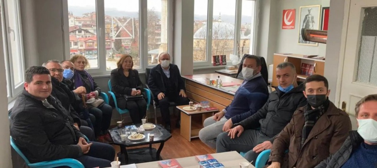 CHP, PARTİ ZİYARETLERİNE DEVAM ETTİ