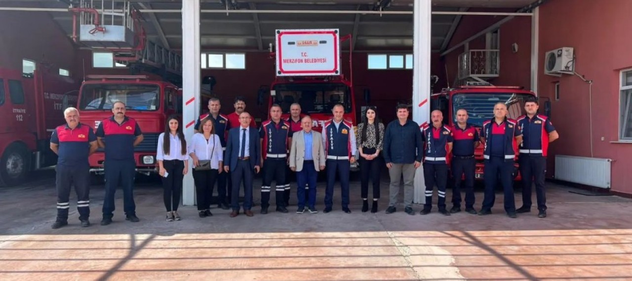 CHP YÖNETİMİNDEN İTFAİYE ZİYARETİ
