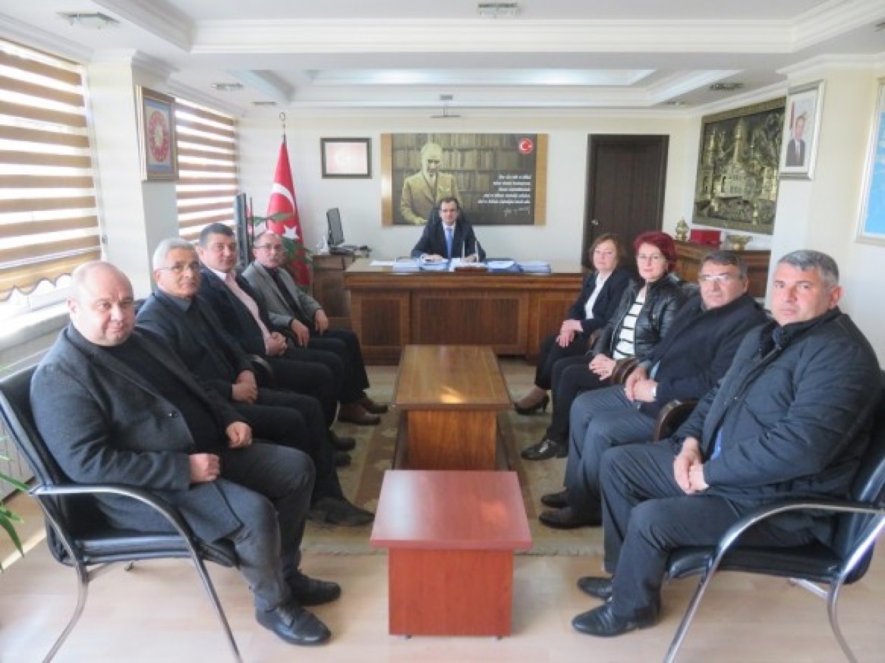 CHP YÖNETİMİNDEN PROTOKOL ZİYARETLERİ