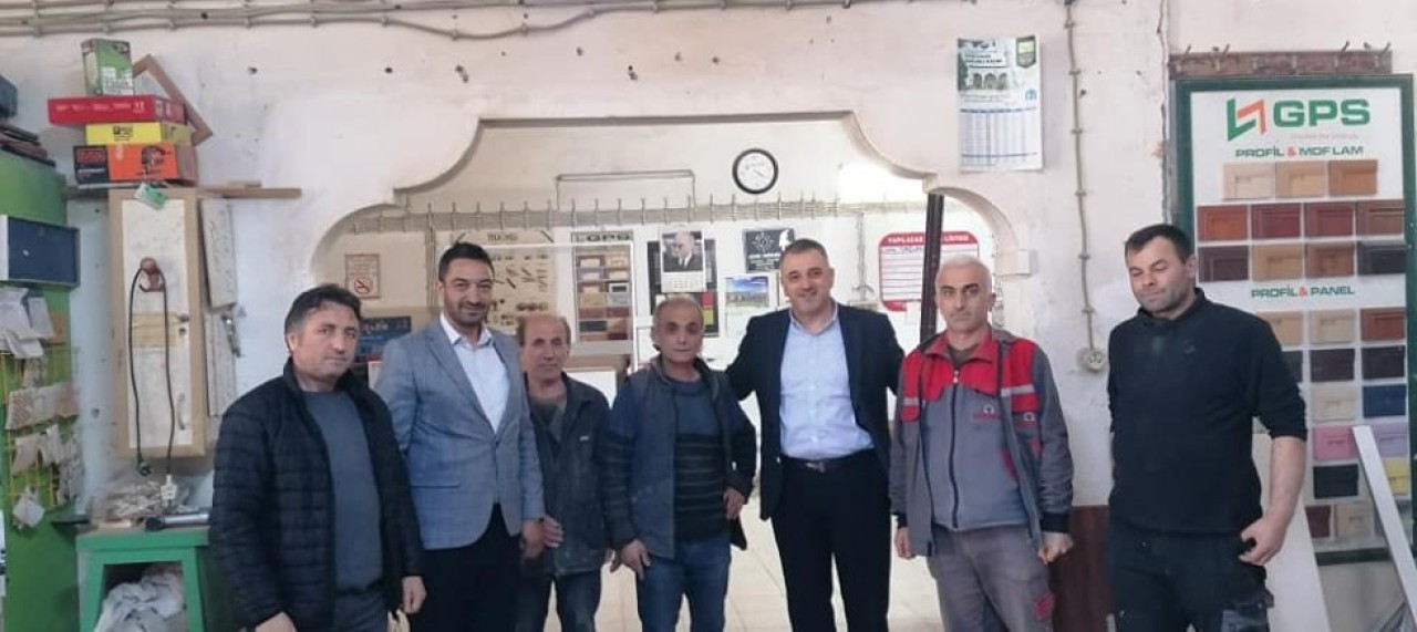 ÇİLEZ’DEN SANAYİ ESNAFINA BAYRAM ZİYARETİ