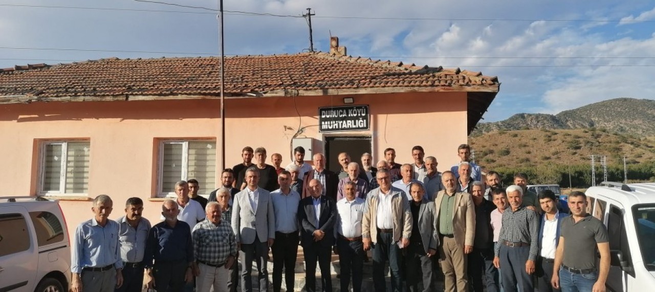 ÇİLEZ, KÖYLERDE TEMASLARDA BULUNDU