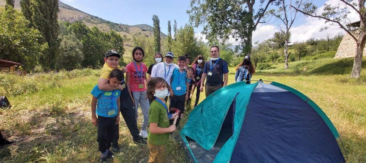ÇOCUKLAR ‘DOĞA DA KAMPTA’