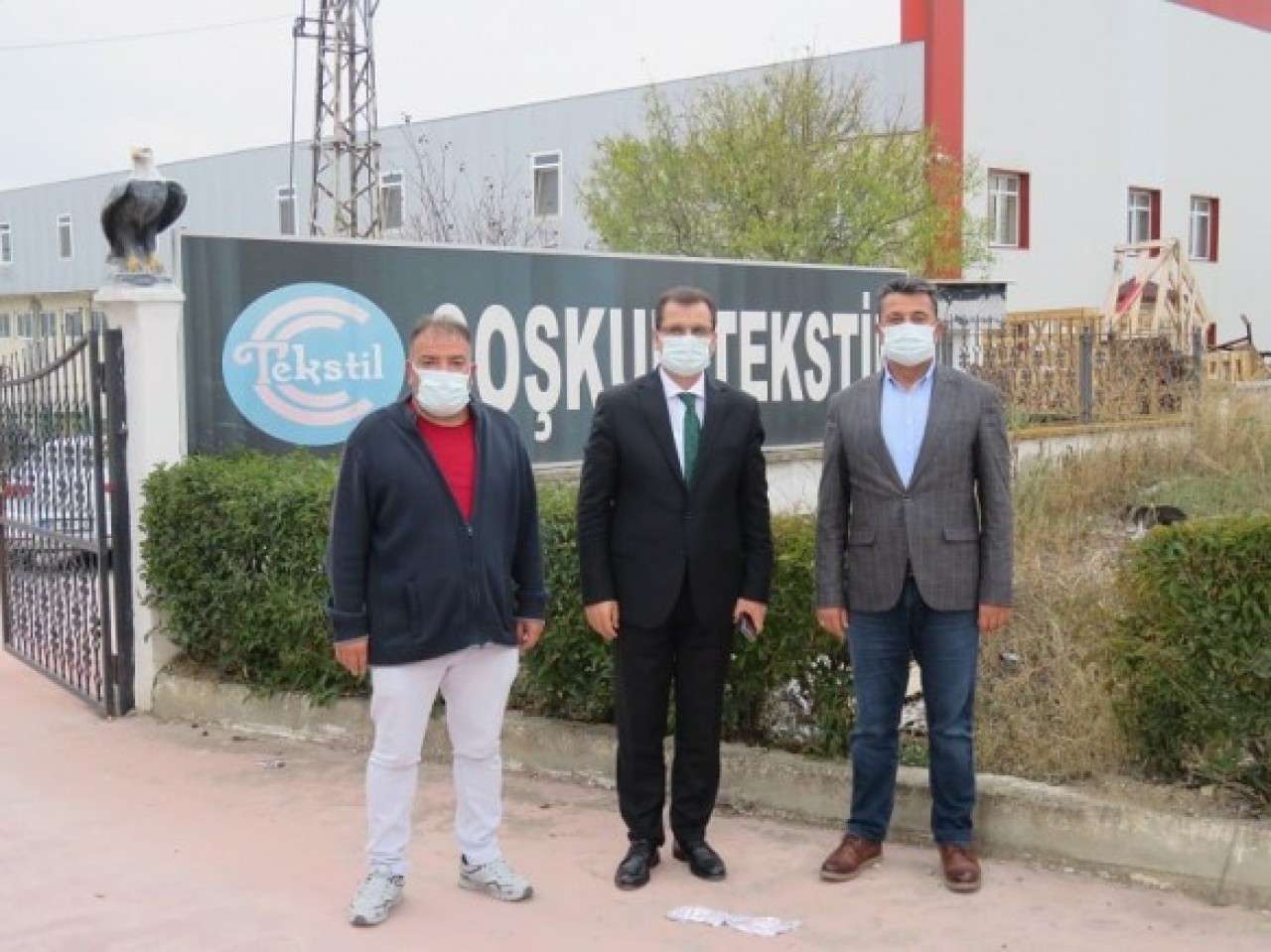 COŞKUN TEKSTİLİ ZİYARET ETTİ