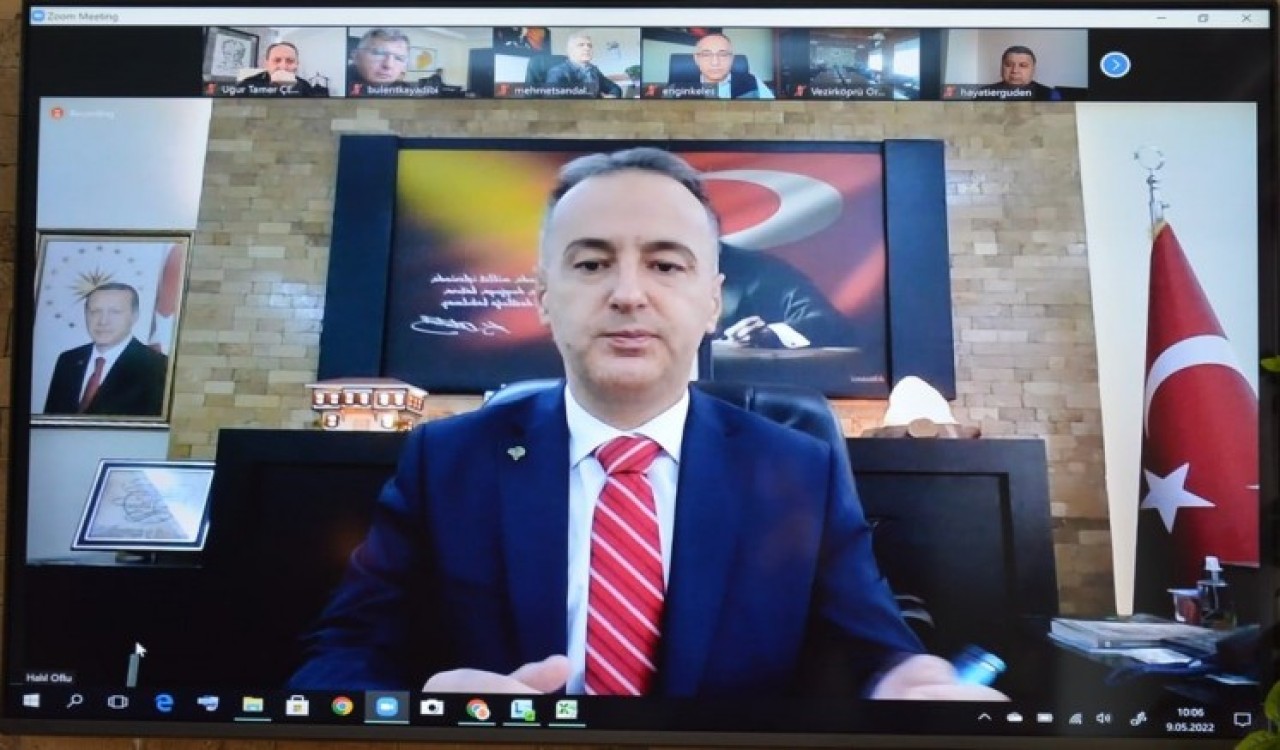 DEĞERLENDİRME TOPLANTISI ZOOM ÜZERİNDEN GERÇEKLEŞTİRİLDİ