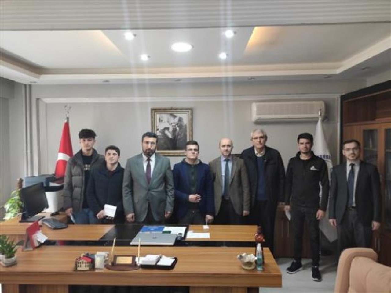 DERECEYE GİRENLER ÖDÜLLENDİRİLDİ