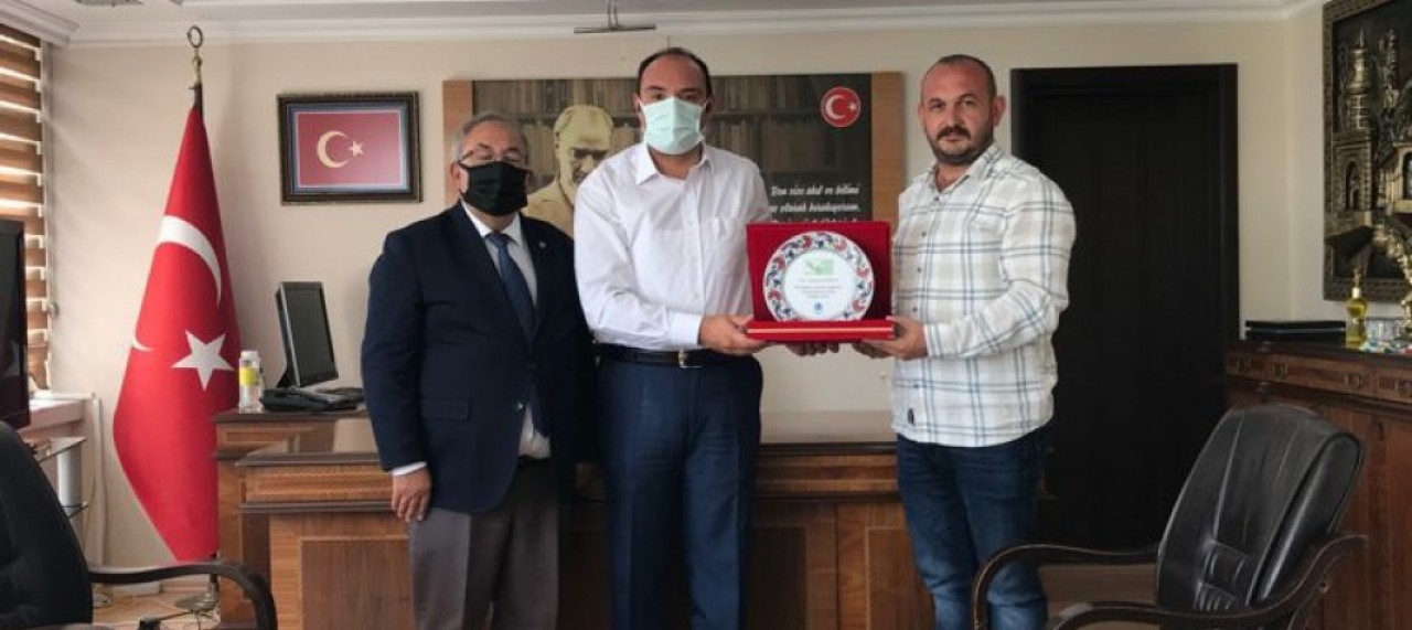 DESTEKLERİ İÇİN TEŞEKKÜR ETTİLER YENİ GÖREVİNDE BAŞARILAR DİLEDİLER