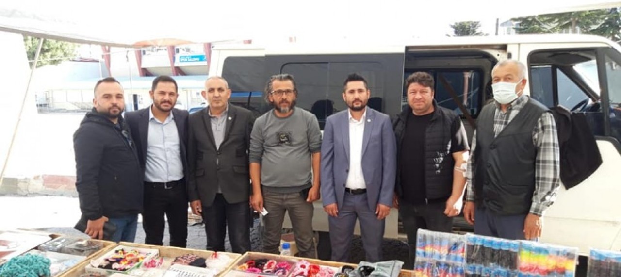 DEVA PARTİSİ ESNAFIN NABZINI TUTUYOR