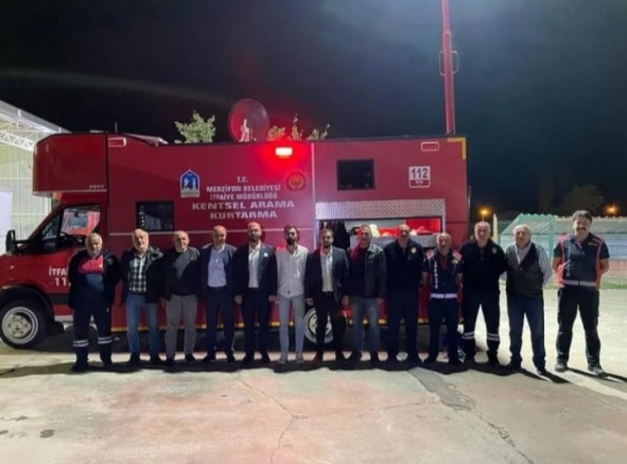 DEVA PARTİSİ, İTFAİYE HAFTASINI KUTLADI