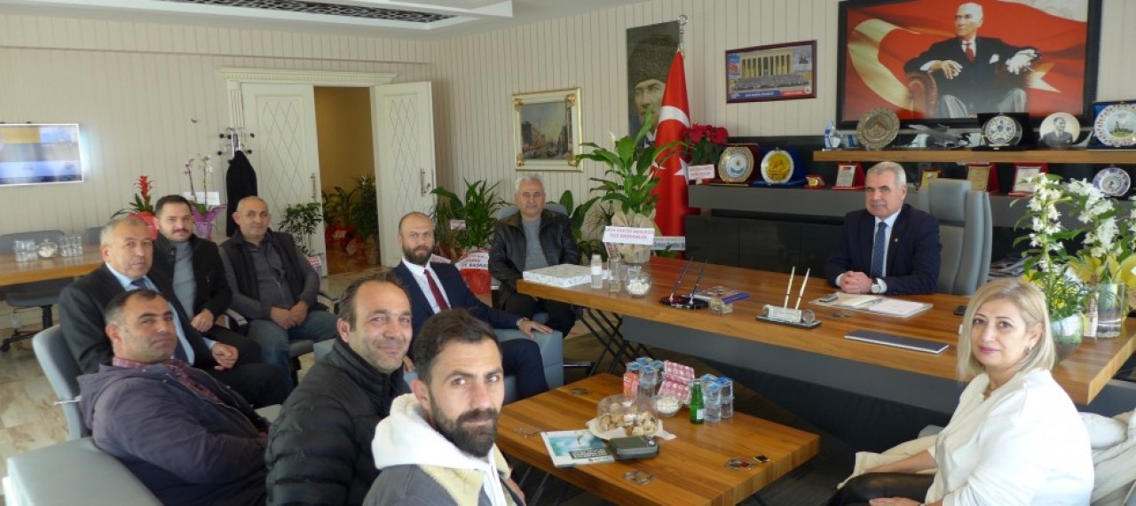 DEVA PARTİSİ'NDEN HAYIRLI OLSUN ZİYARETİ