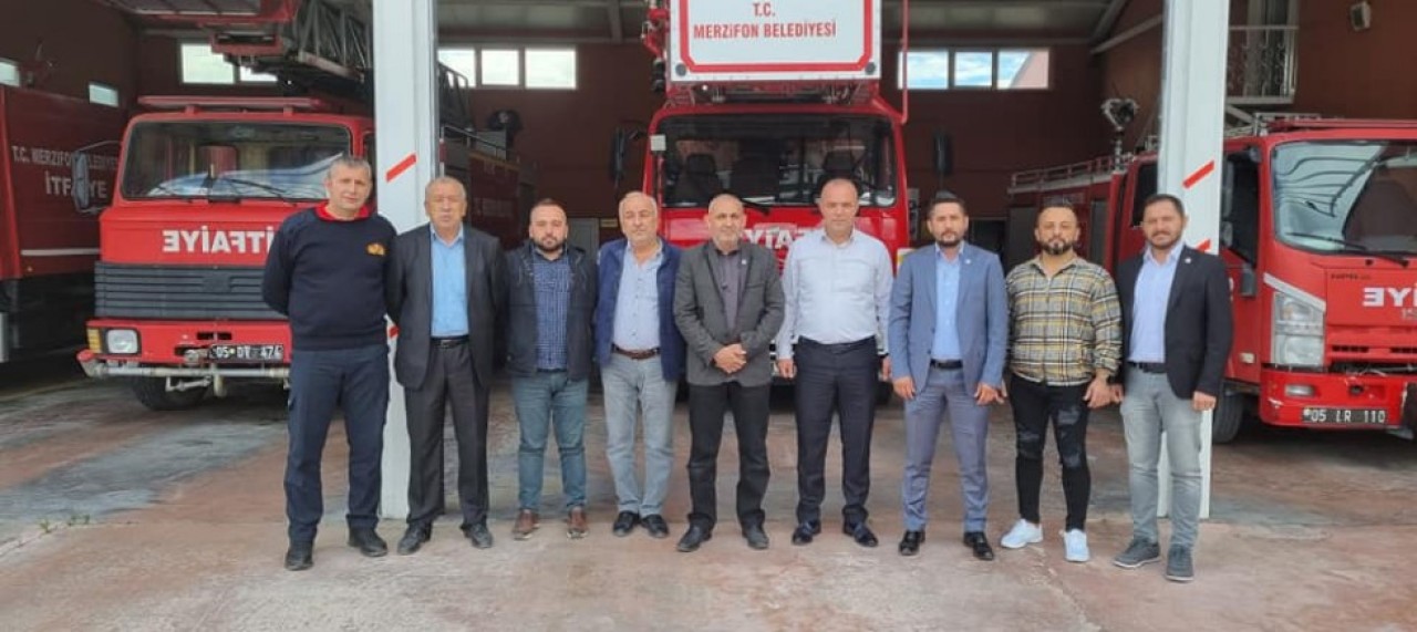 DEVA PARTİSİ’NDEN İTFAİYE’YE ZİYARET