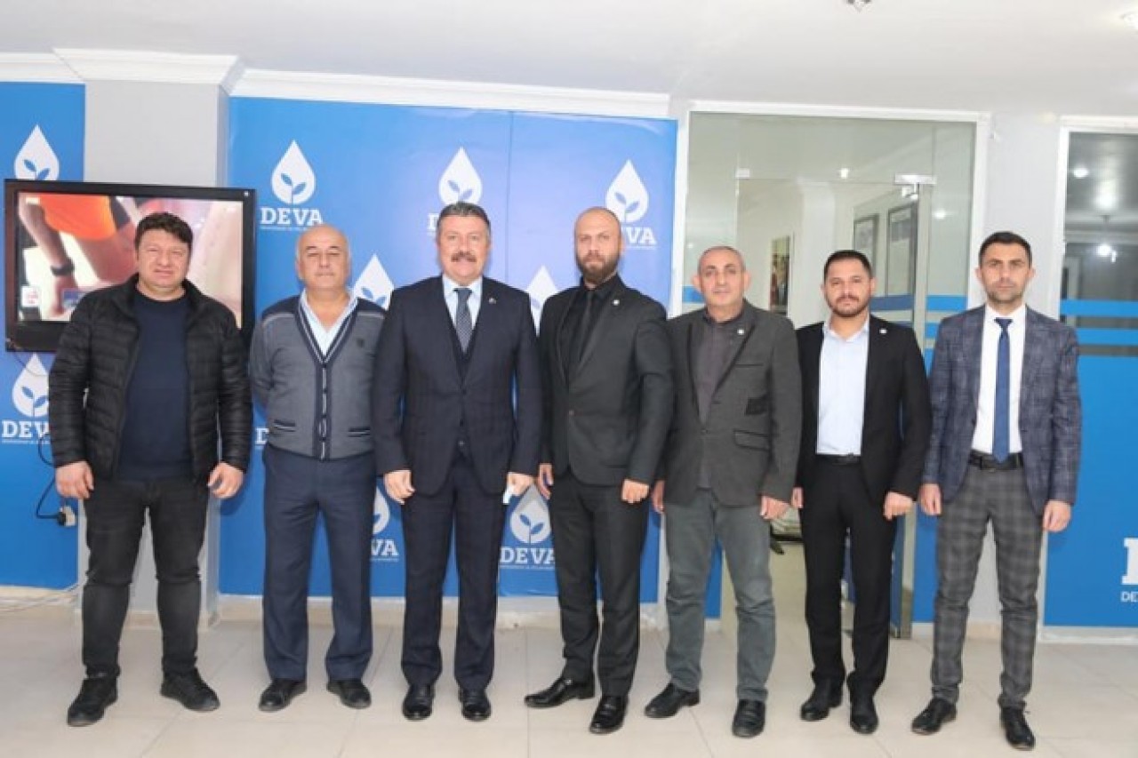 DEVA PARTİSİ’Nİ ZİYARET ETTİ