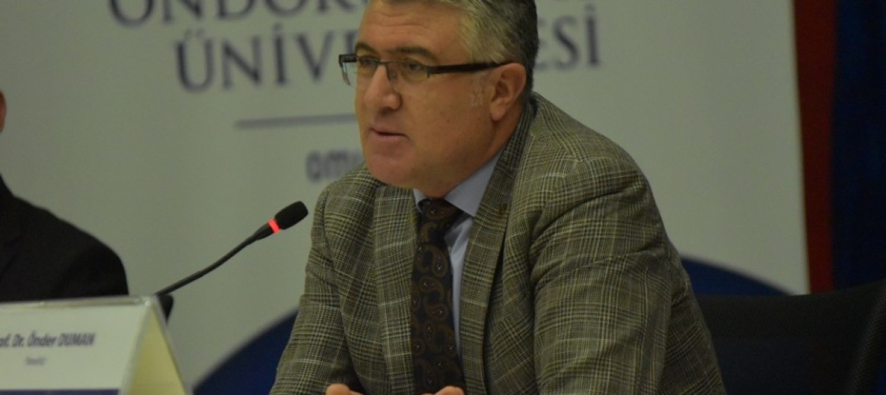 DUMAN OMÜ’DE KONFERANS VERDİ