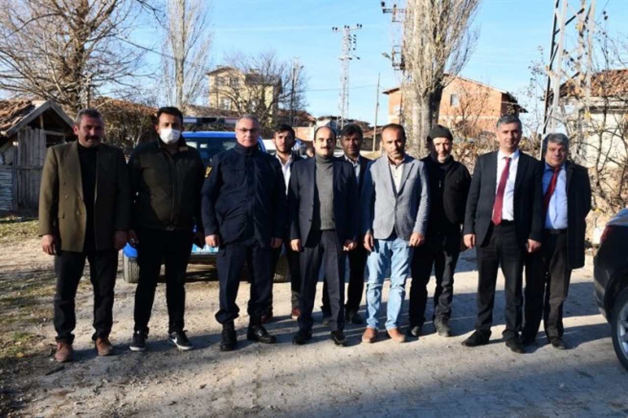 DUMANLI VE KAĞNICI KÖYLERİNİ ZİYARET ETTİ