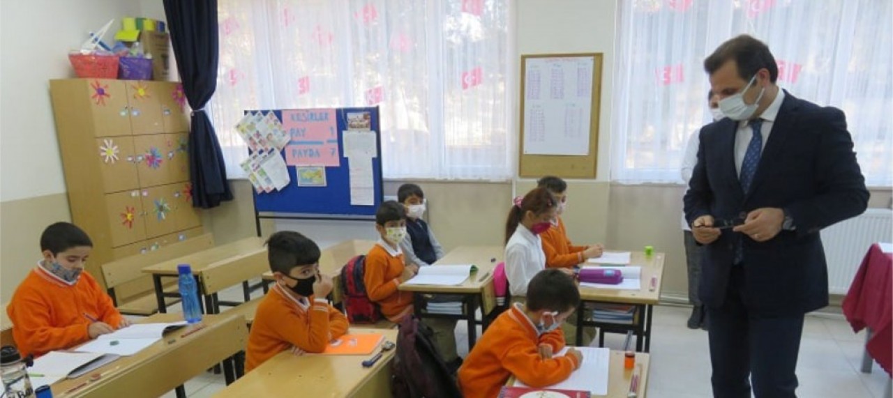 EĞİTİM KURUMLARINDAKİ TEDBİRLER YERİNDE İNCELENİYOR