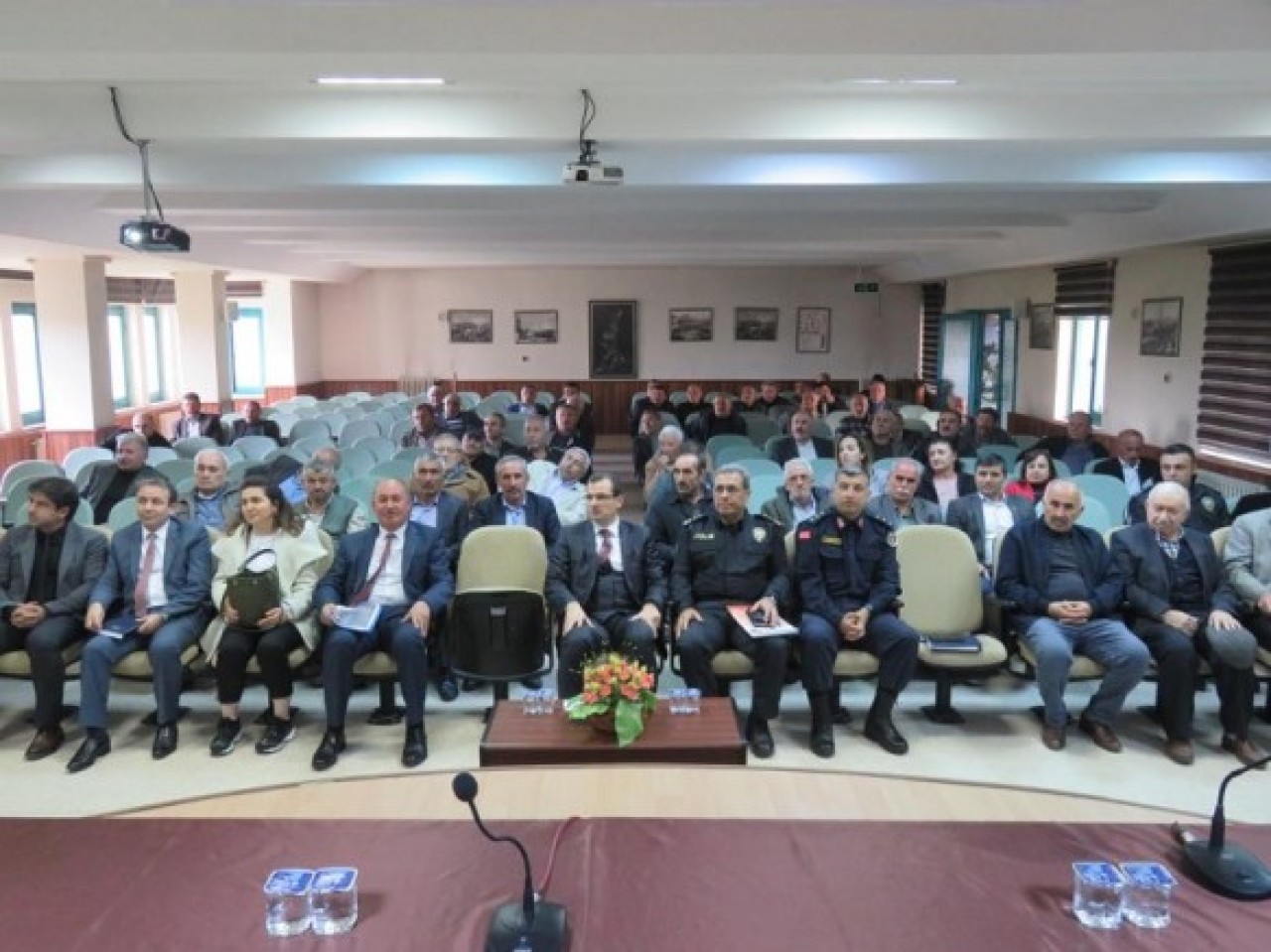 EKİM AYI MUHTARLAR TOPLANTISI YAPILDI