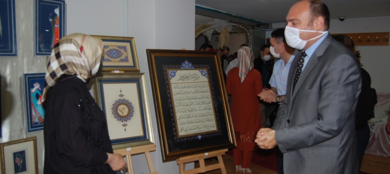 EL EMEĞİ GÖZ NURU ESERLER GÖRÜCÜYE ÇIKTI