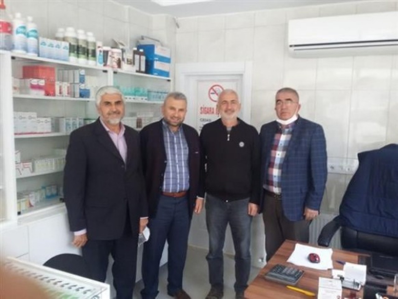 EMEKLİ DİN GÖREVLİLERİ ZİYARET EDİLDİ