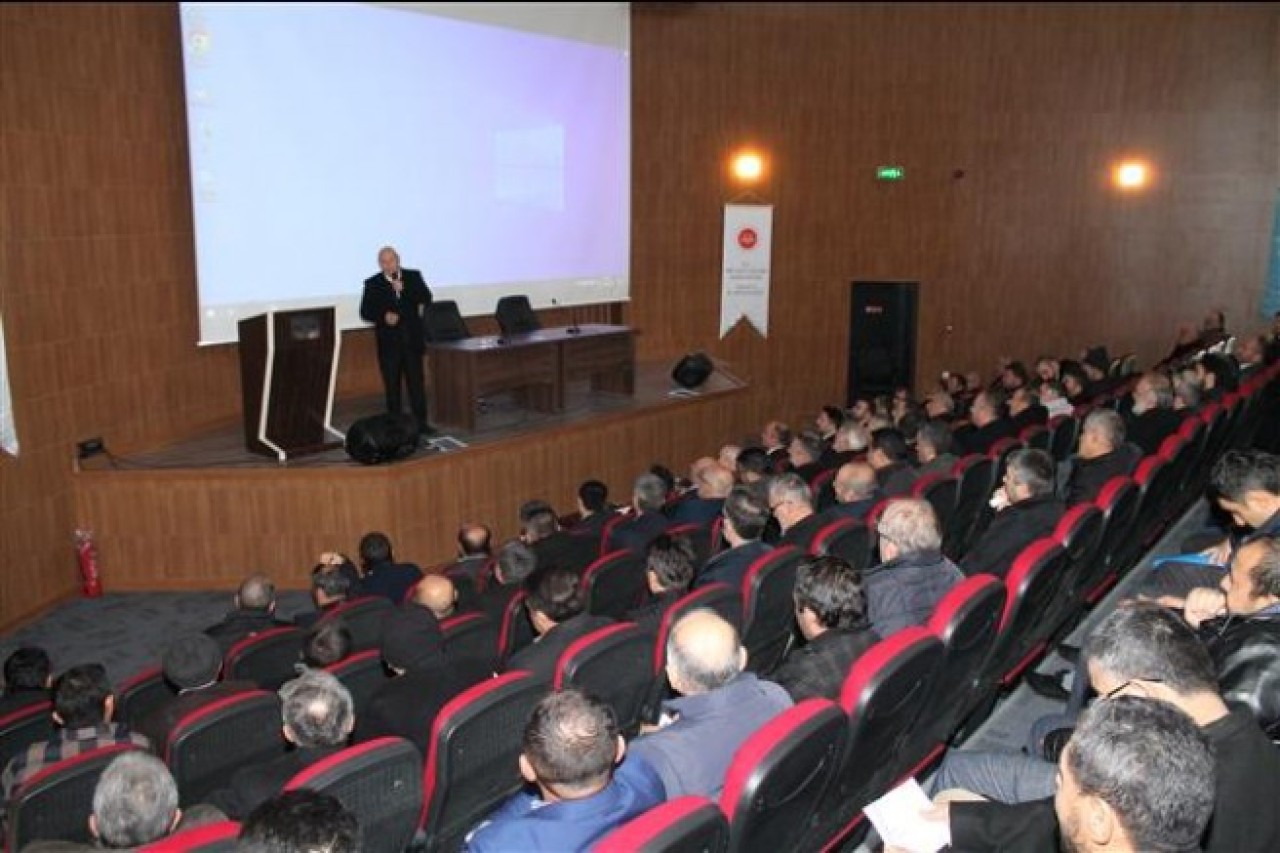EMEKLİ MÜFTÜ GEMİCİ, BİRİKİMLERİNİ PAYLAŞTI
