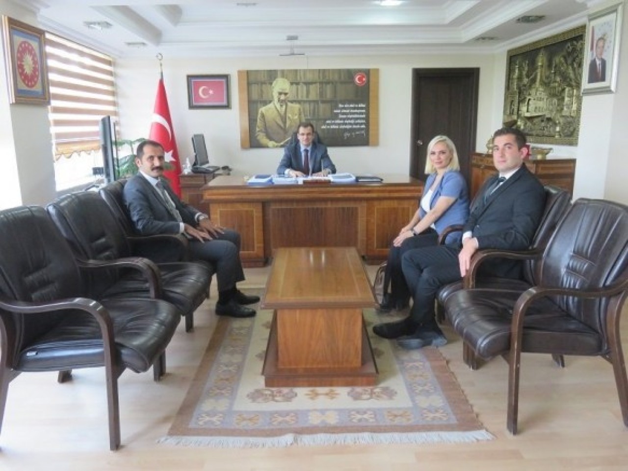 EPTURAN, KAYMAKAM GÜLDOĞAN’I ZİYARET ETTİ