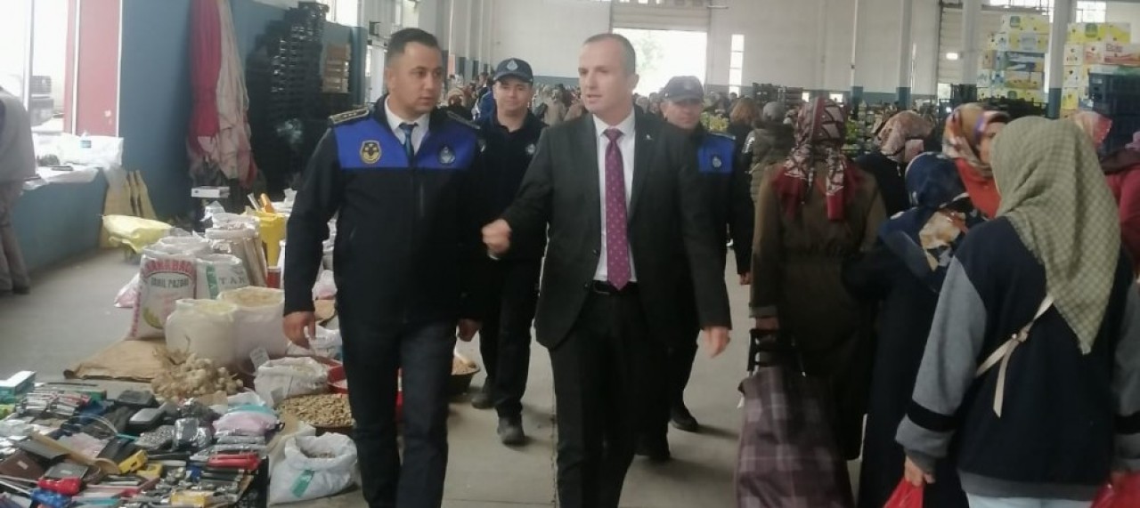 ERGÜL’DEN PAZAR DENETLEMESİ