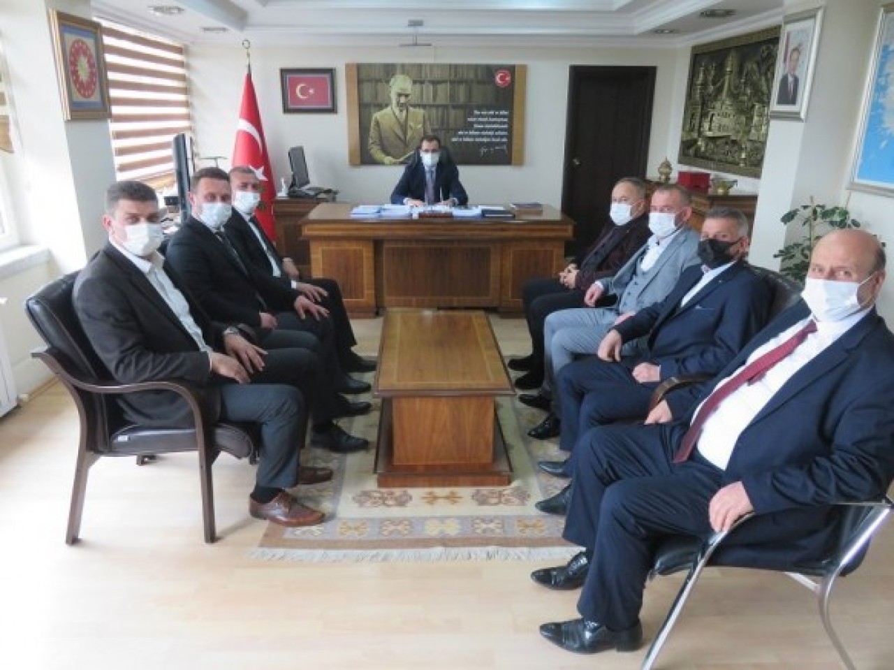 Esnaf Odalarından Güldoğan’a ziyaret