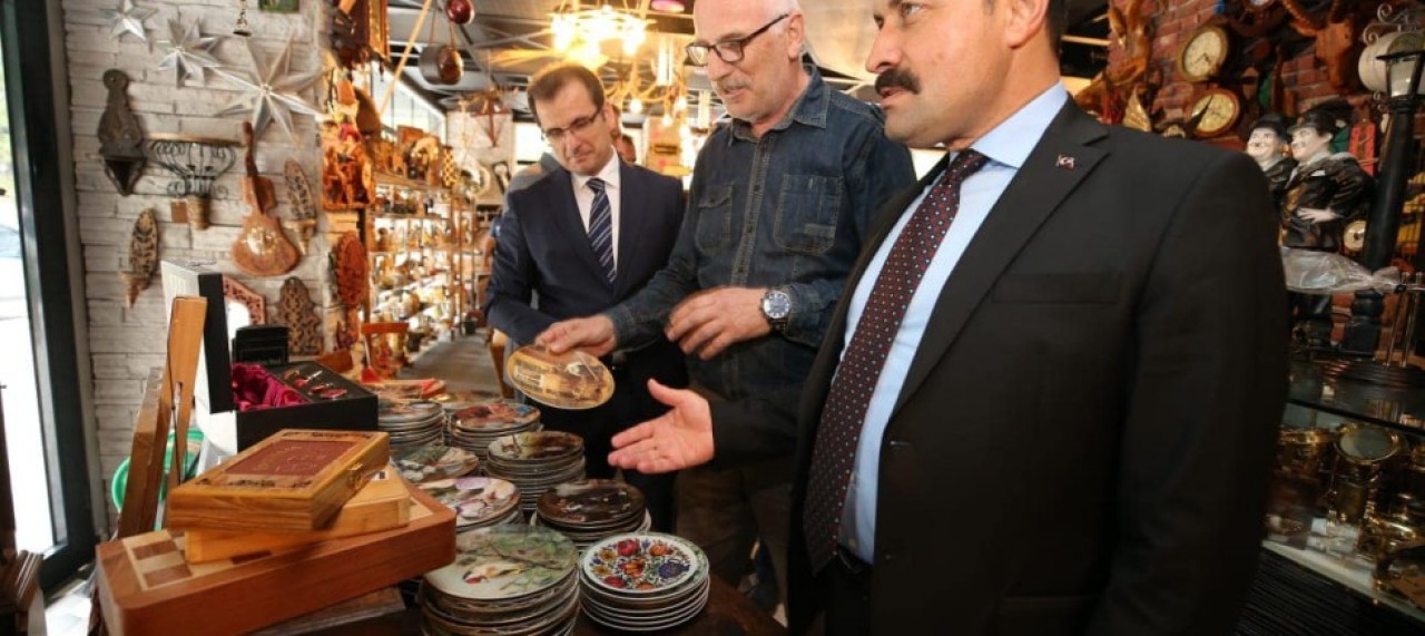 ESNAFIN SORUNLARINI DİNLEDİ