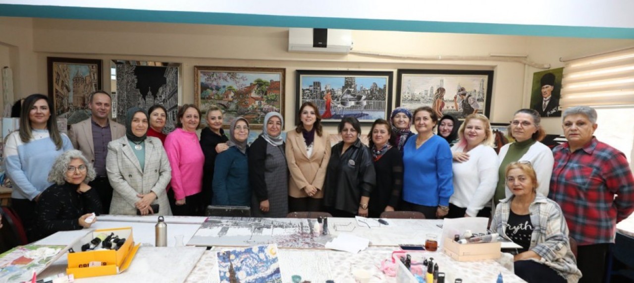 ESRA MASATLI, HEM KURSUNU ZİYARET ETTİ