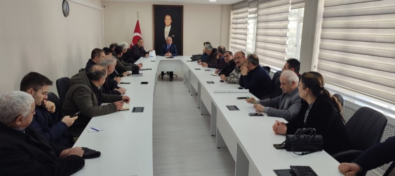 FİRMA SAHİPLERİ İLE DURUM DEĞERLENDİRMESİ YAPILDI