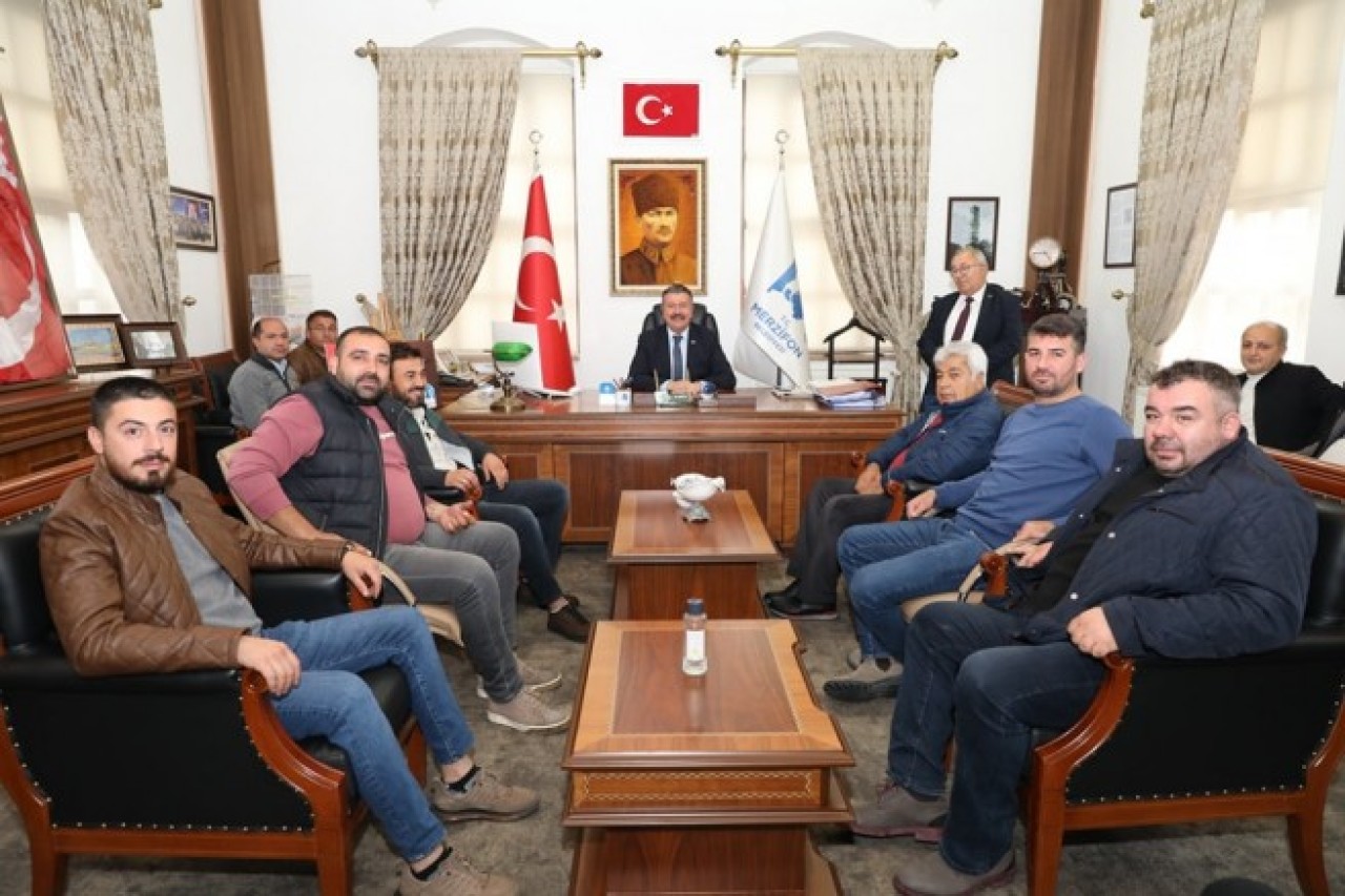 GALERİCİ ESNAFI SORUNLARINI İLETTİ