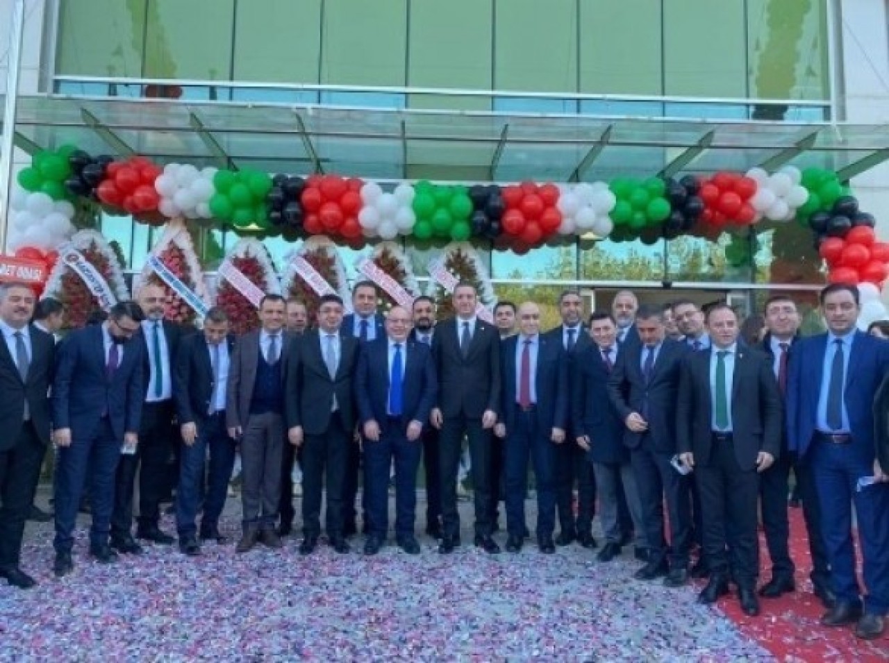 GAZİANTEP BAROSU HİZMET BİNASININ AÇILIŞ TÖRENİNE KATILDI