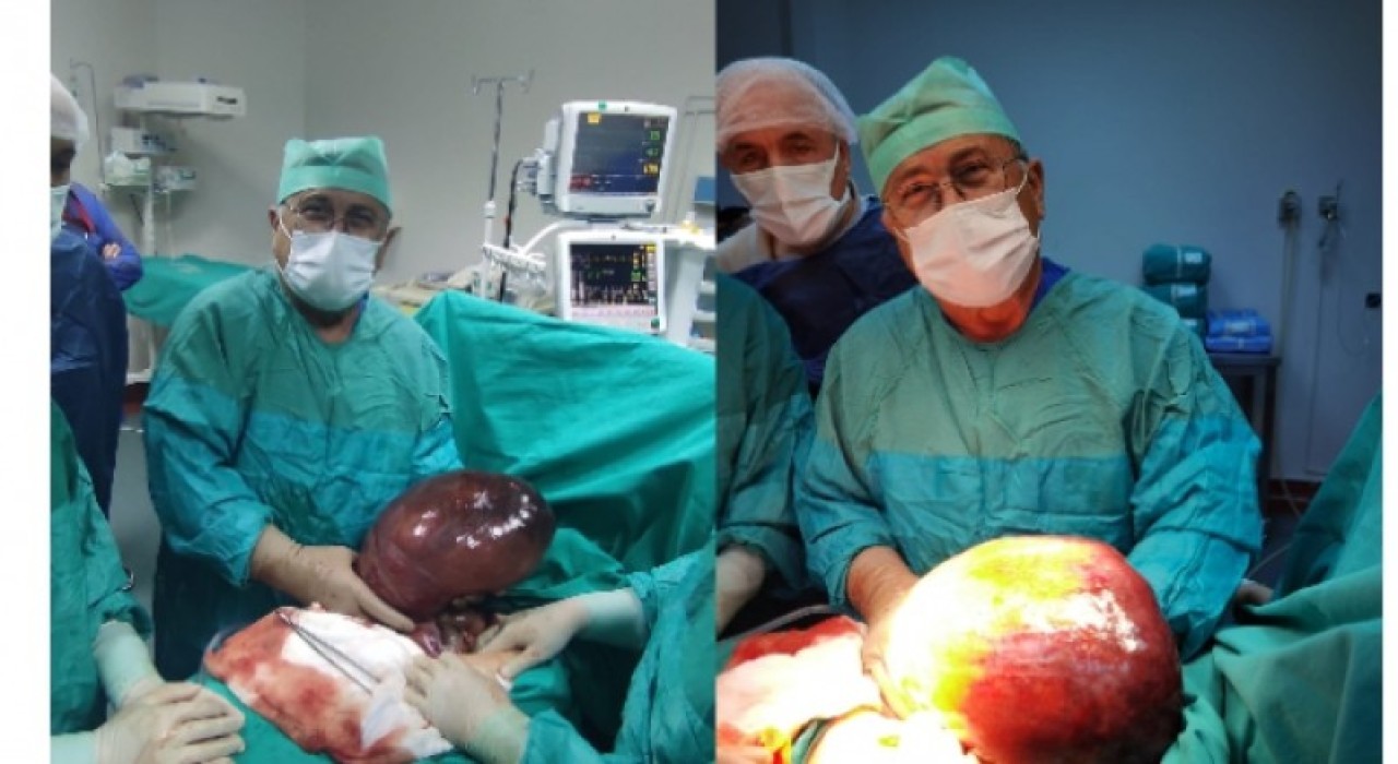GENÇ KIZIN KARNINDAN 5 KG’LIK KİTLE ÇIKARILDI